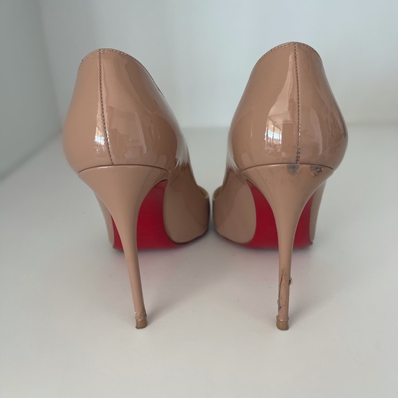 Christian Louboutin So Kate Nude patent le… - Picture 3 of 6